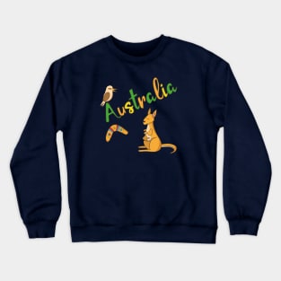 Australia Kangaroo T-Shirt Crewneck Sweatshirt